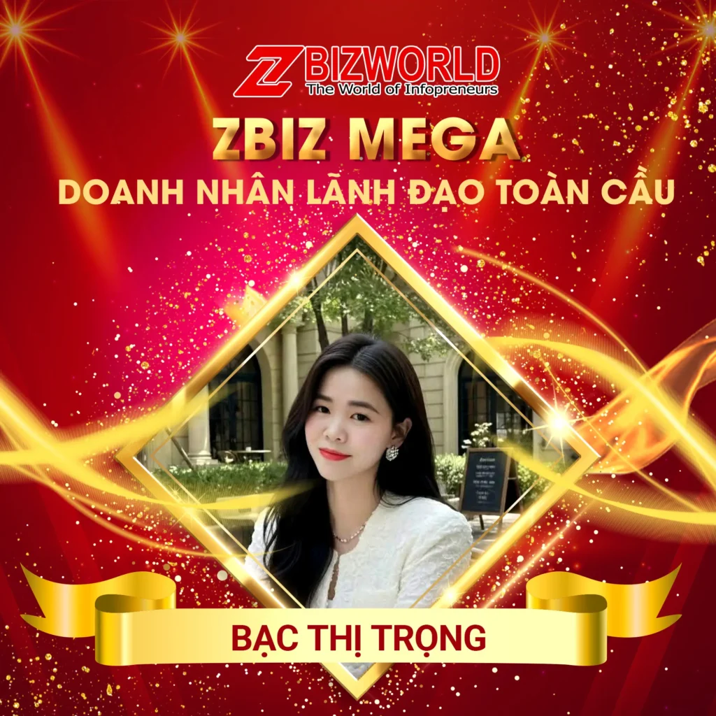 Doanh Nhân Lãnh Đạo Toàn Cầu Bạc Thị Trọng